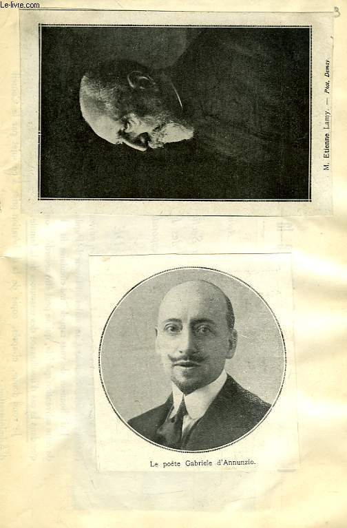 HISTOIRE LITTERAIRE, RECUEIL DE COUPURES DE JOURNAUX