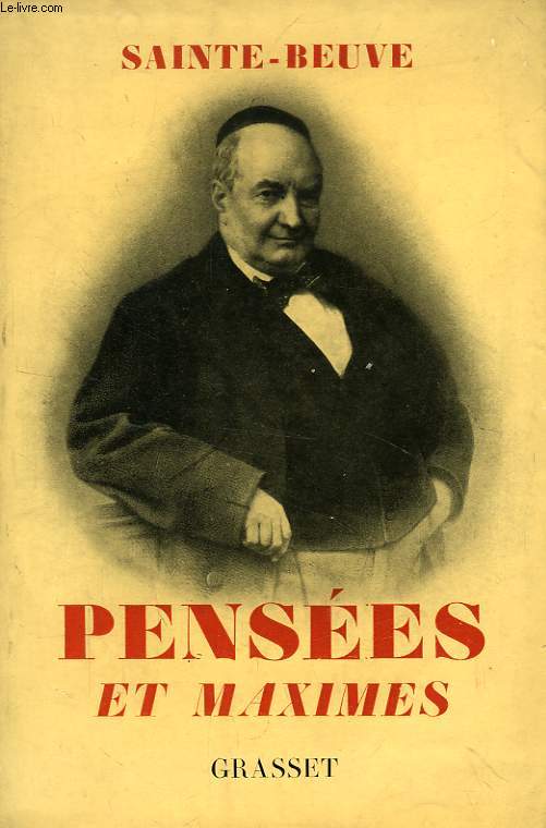 PENSEES ET MAXIMES