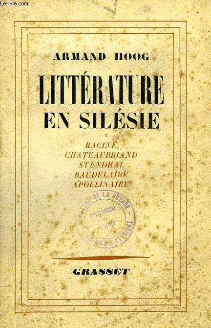 LITTERATURE EN SILESIE