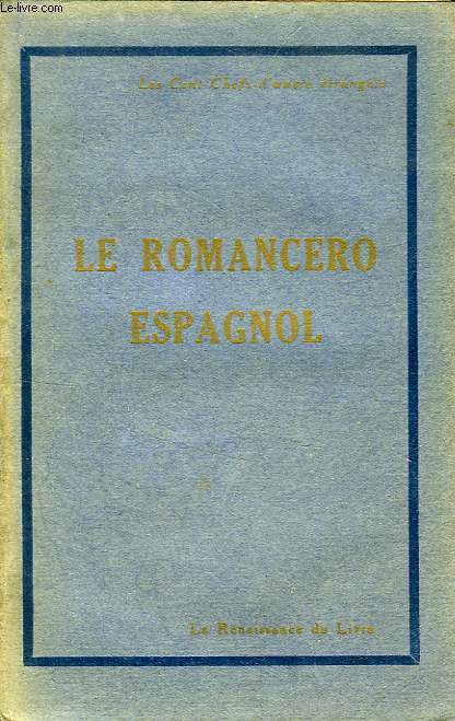 LE ROMANCERO ESPAGNOL