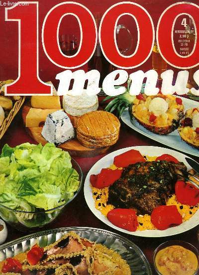 1000 MENUS, N 4