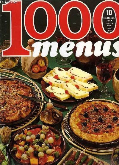 1000 MENUS, N 10