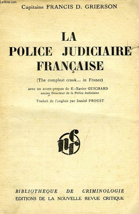 LA POLICE JUDICIAIRE FRANCAISE