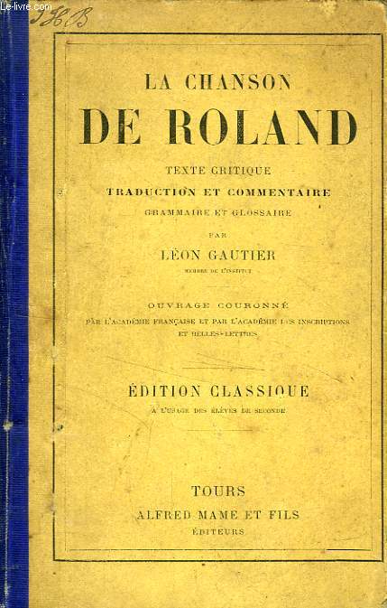 LA CHANSON DE ROLAND