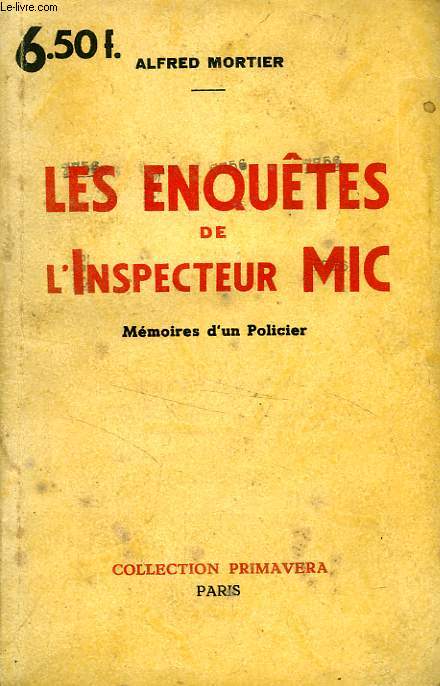 LES ENQUETES DE L'INSPECTEUR MIC