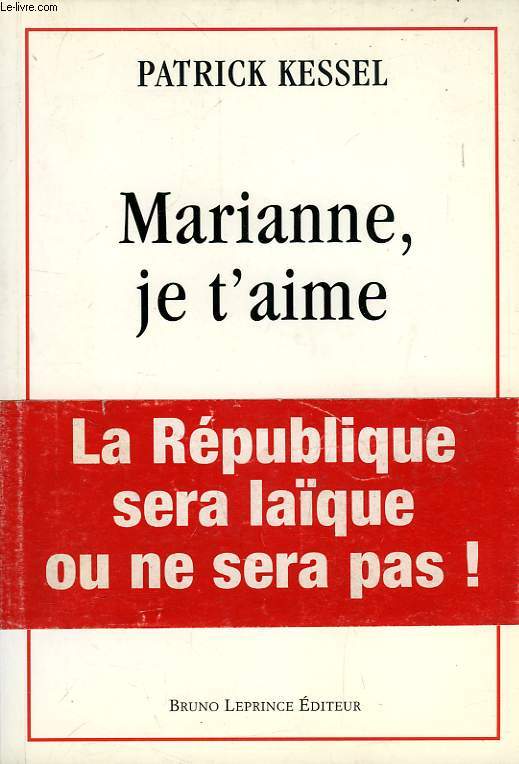 MARIANNE, JE T'AIME