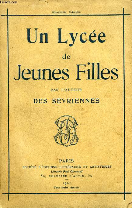 UN LYCEE DE JEUNES FILLES, PROFESSEURS-FEMMES