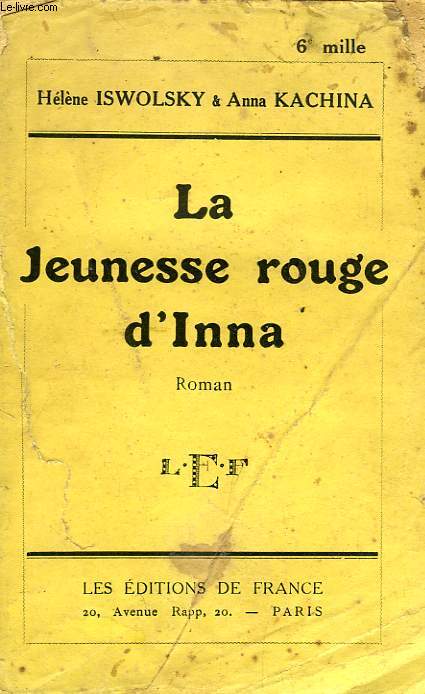 LA JEUNESSE ROUGE D'INNA