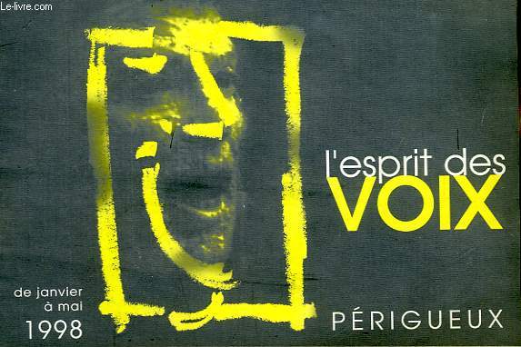 L'ESPRIT DES VOIX, PERIGUEUX, 1998 (PROGRAMME)