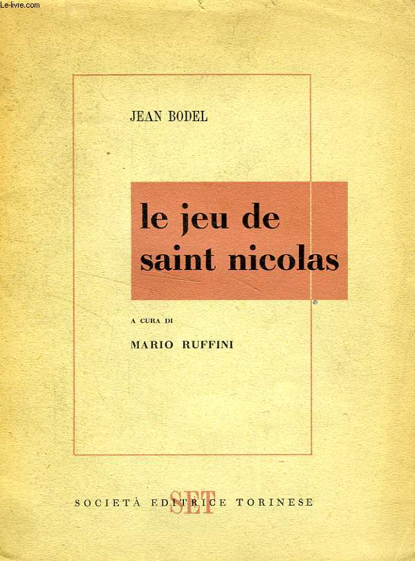 LE JEU DE SAINT NICOLAS