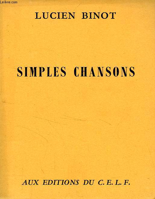 SIMPLES CHANSONS