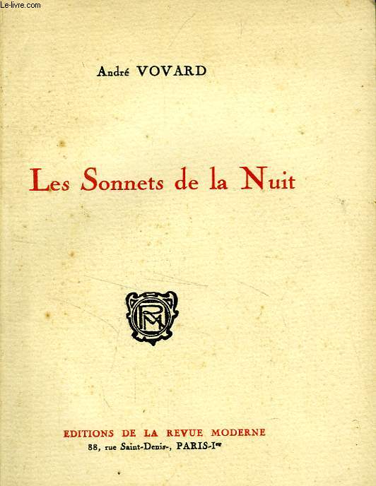 LES SONNETS DE LA NUIT