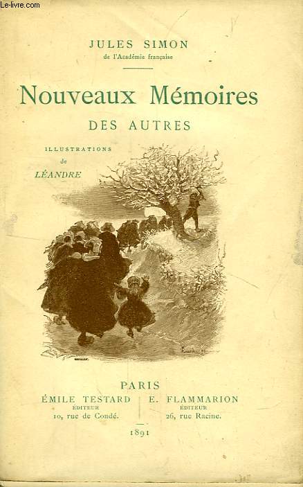 NOUVEAUX MEMOIRES DES AUTRES