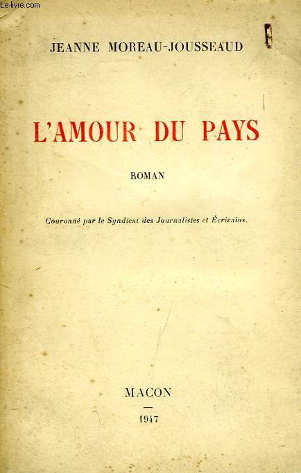 L'AMOUR DU PAYS