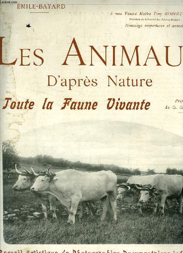 LES ANIMAUX D'APRES NATURE, 1re ANNEE, 3e LIVRAISON, DEC. 1905, TOUTE LA FAUNE VIVANTE