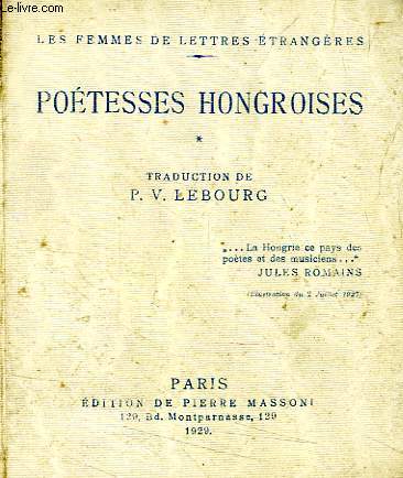 POETESSES HONGROISES