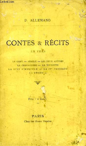 CONTES & RECITS EN VERS