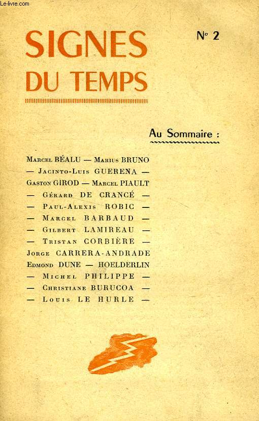 SIGNES DU TEMPS, N 2, 1950