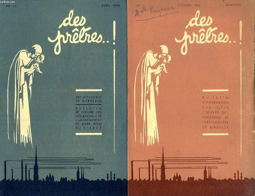 DES PRETRES..!, 53 NUMEROS, 1946-1962 (INCOMPLET)