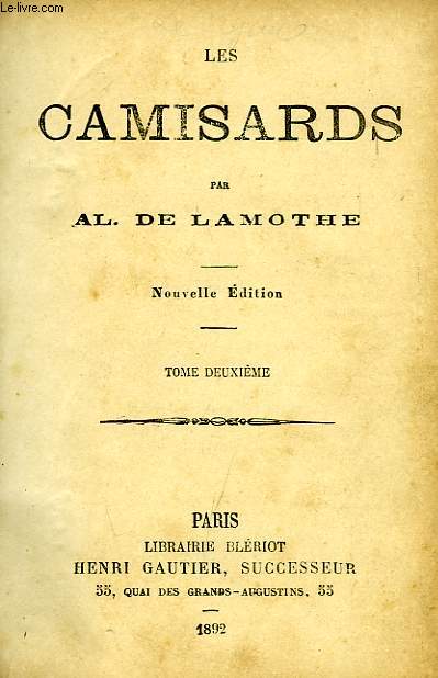 LES CAMISARDS, TOME II