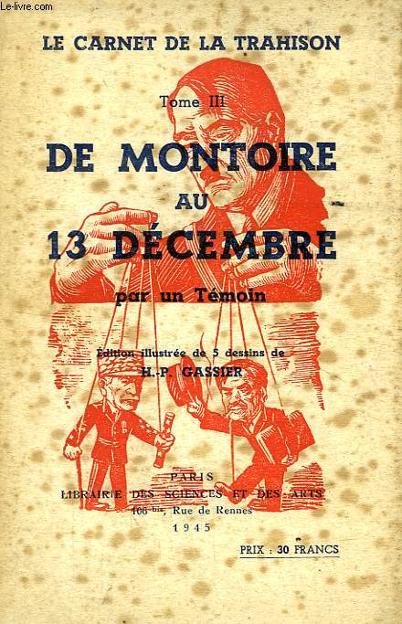 DE MONTOIRE AU 13 DECEMBRE, PAR UN TEMOIN