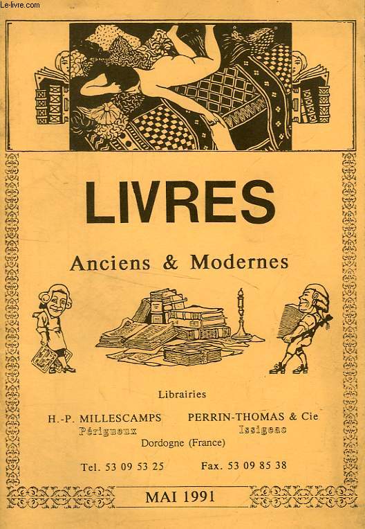 LIVRES ANCIENS & MODERNES, MAI 1991 (CATALOGUE)
