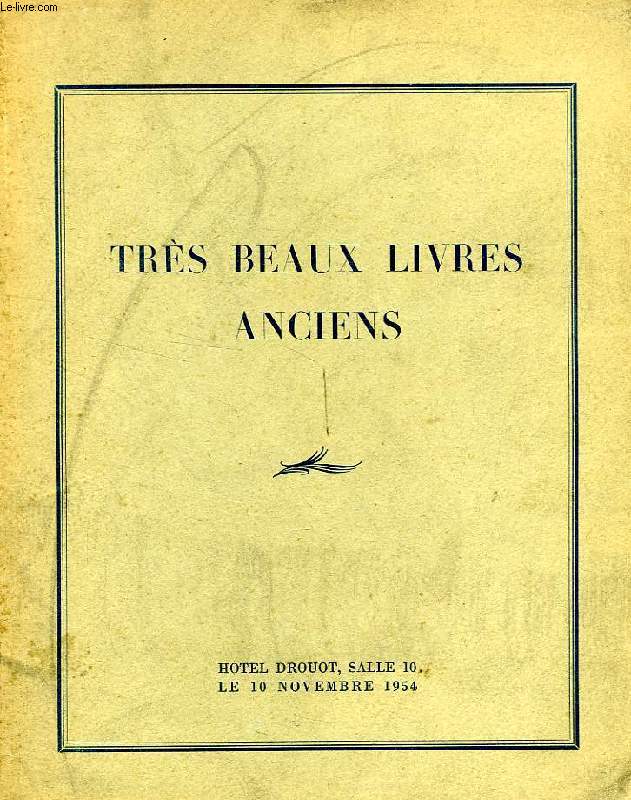 TRES BEAUX LIVRES ANCIENS