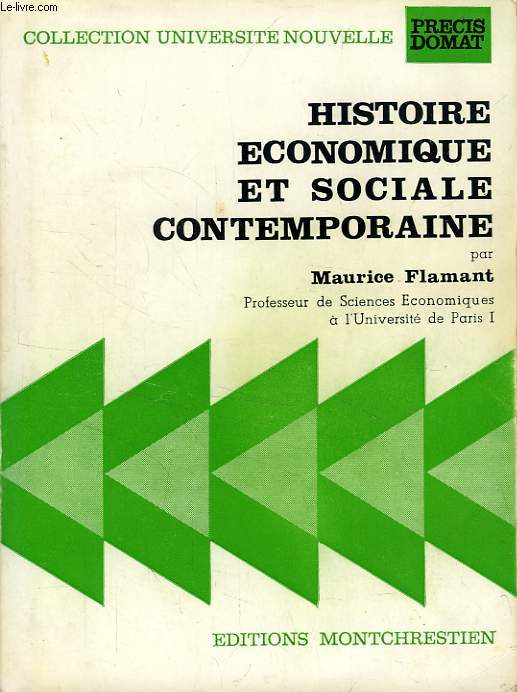 HISTOIRE ECONOMIQUE ET SOCIALE CONTEMPORAINE