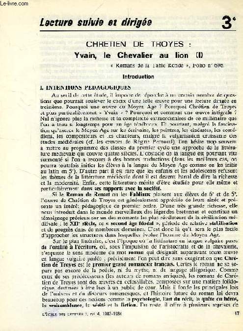 LOT DE FICHES PEDAGOGIQUES / LECTURES SUIVIES