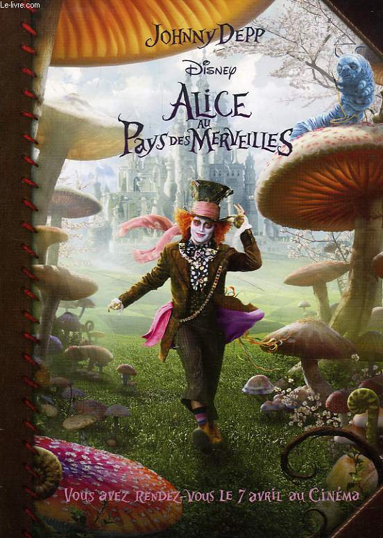 JOHNNY DEPP, DISNEY, ALICE AU PAYS DES MERVEILLES