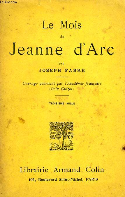 LE MOIS DE JEANNE D'ARC