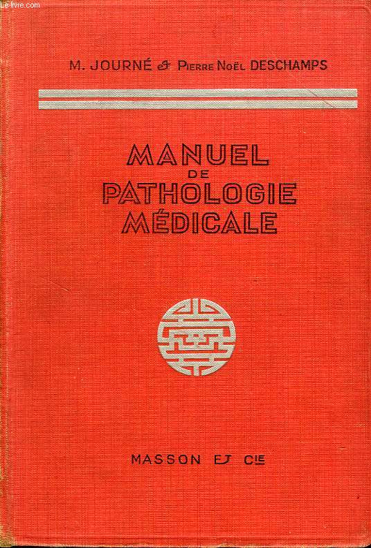MANUEL DE PATHOLOGIE MEDICALE
