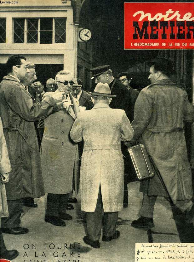 NOTRE METIER, N 271, OCT. 1950, L'HEBDOMADAIRE ILLUSTRE DU CHEMINOT FRANCAIS