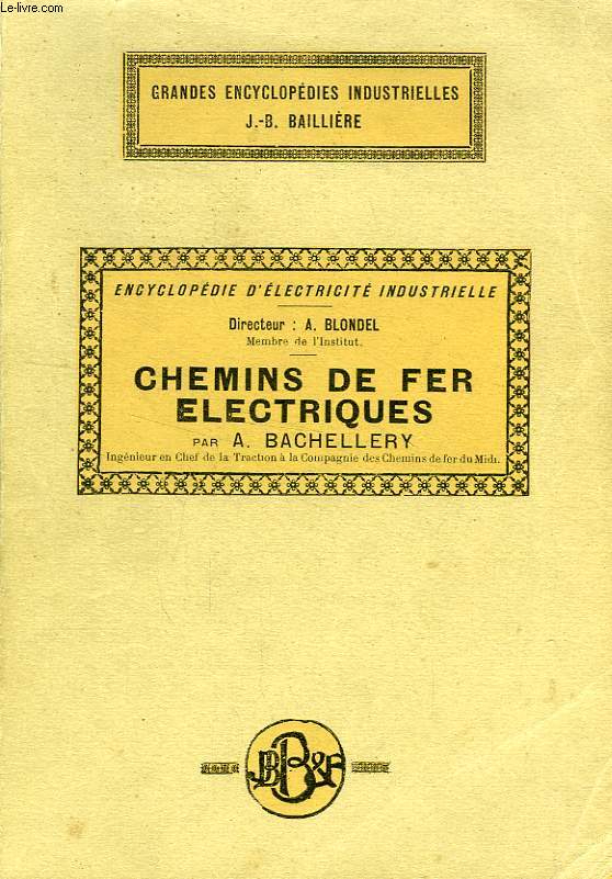CHEMINS DE FER ELECTRIQUES