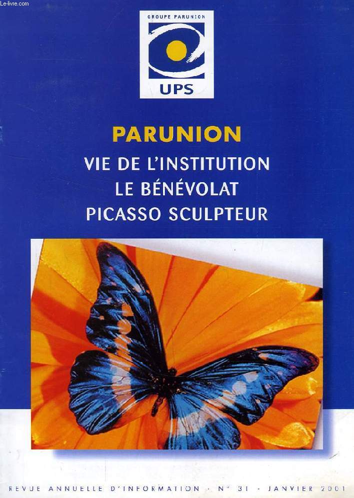 UPS, GROUPE PARUNION, N 31, JAN. 2001