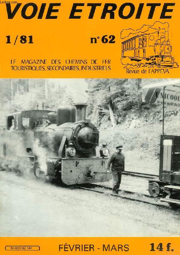 VOIE ETROITE, N 62, 1/1981