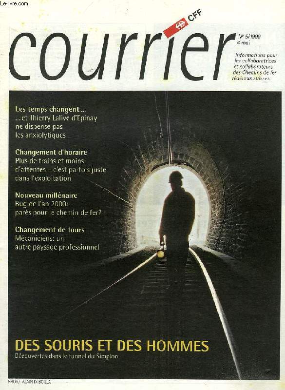 COURRIER CFF, N 5, MAI 1999