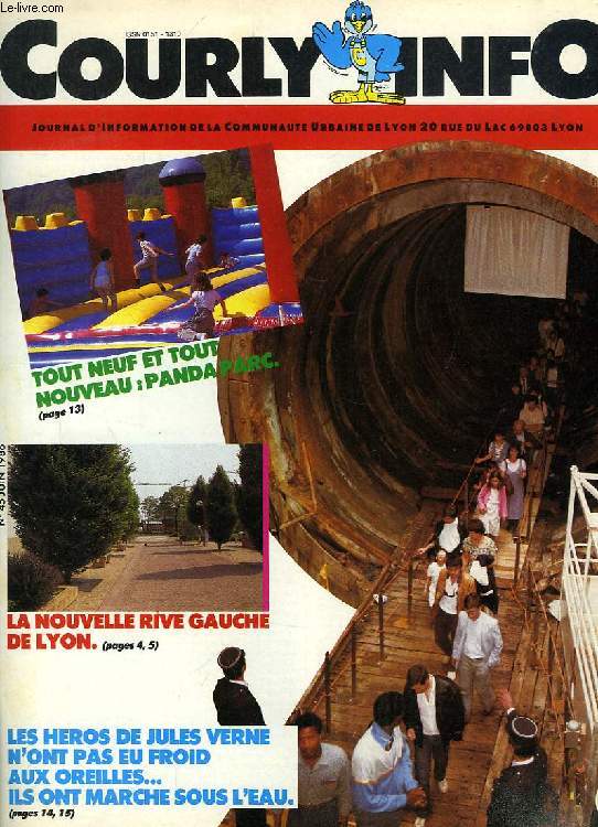 COURLY INFO, N 45, JUIN 1986, JOURNAL D'INFORMATION DE LA COMMUNAUTE URBAINE DE LYON