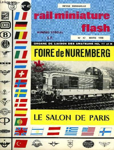 RAIL MINIATURE FLASH, N SPECIAL, N 47, MARS 1966