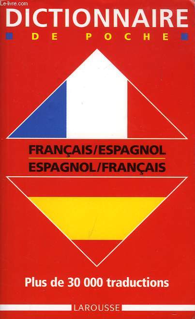 DICTIONNAIRE DE POCHE FRANCAIS-ESPAGNOL, ESPAGNOL-FRANCAIS