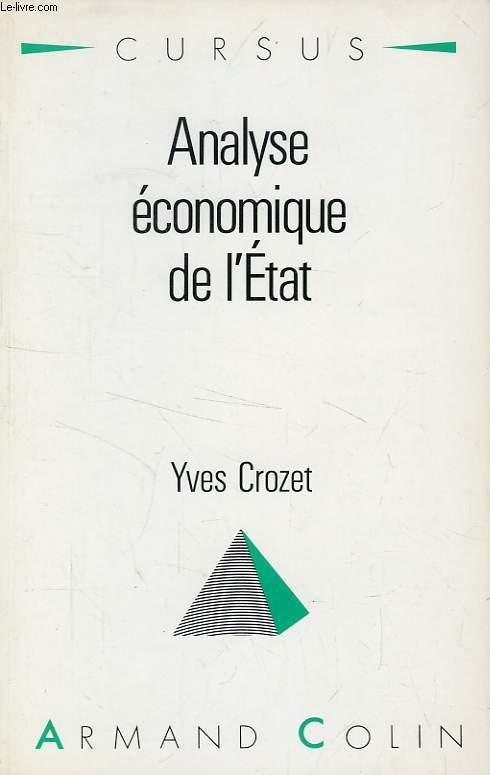 ANALYSE ECONOMIQUE DE L'ETAT