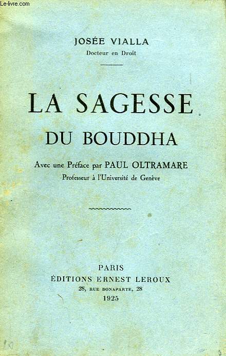 LA SAGESSE DU BOUDDHA