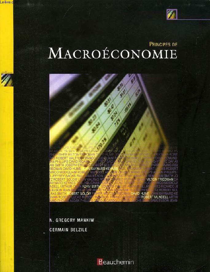 PRINCIPES DE MACROECONOMIE