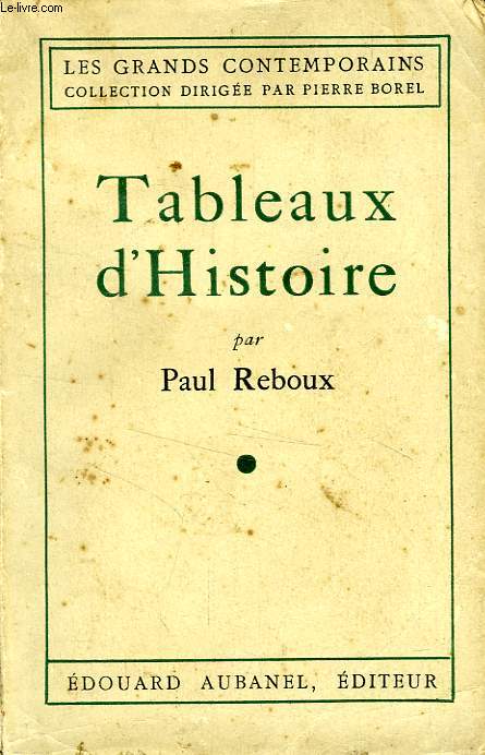TABLEAUX D'HISTOIRE