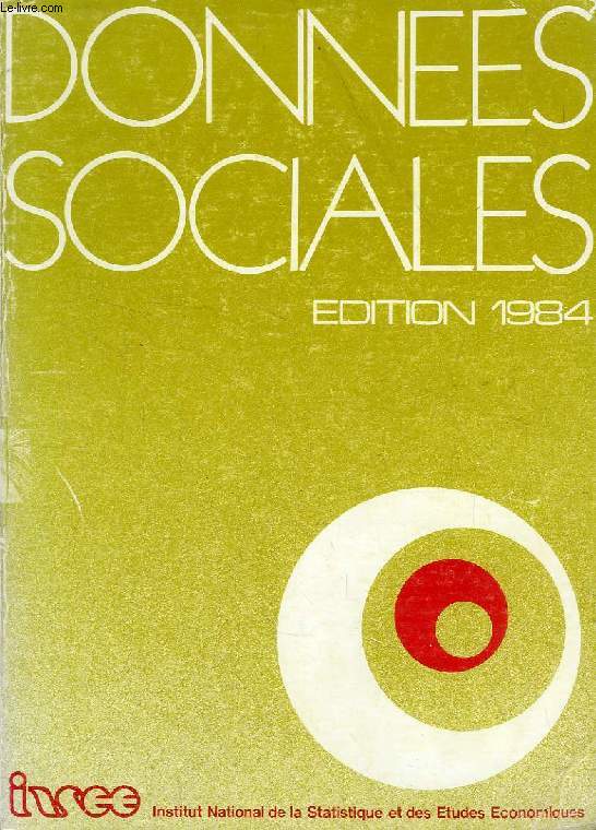 DONNEES SOCIALES, 1984
