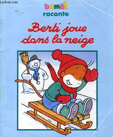 BERTI JOUE DANS LA NEIGE