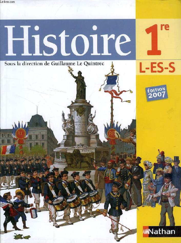 HISTOIRE, 1re, L, ES, S