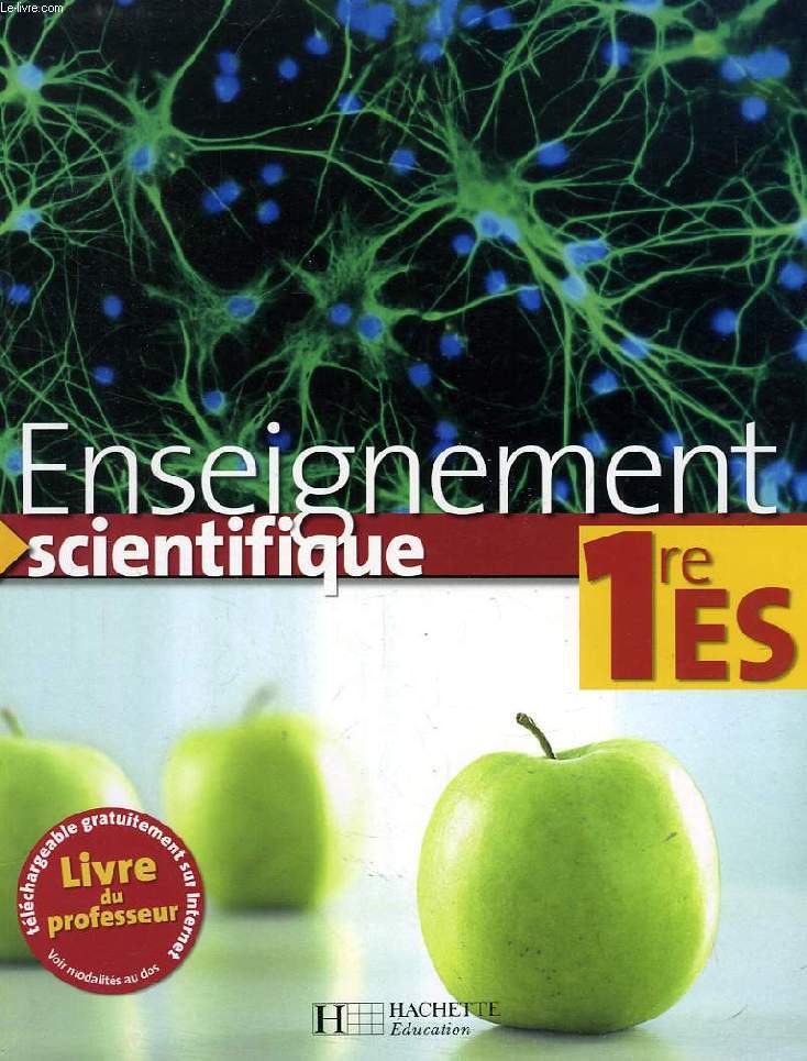 ENSEIGNEMENT SCIENTIFIQUE, 1re ES