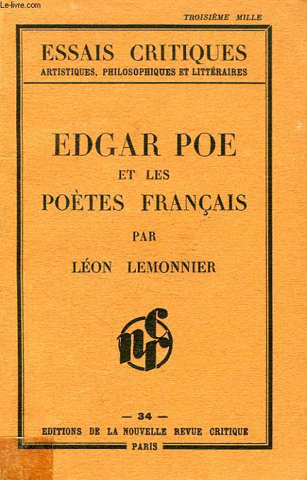 EDGAR POE ET LES POETES FRANCAIS