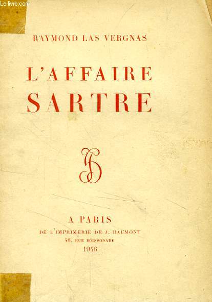 L'AFFAIRE SARTRE